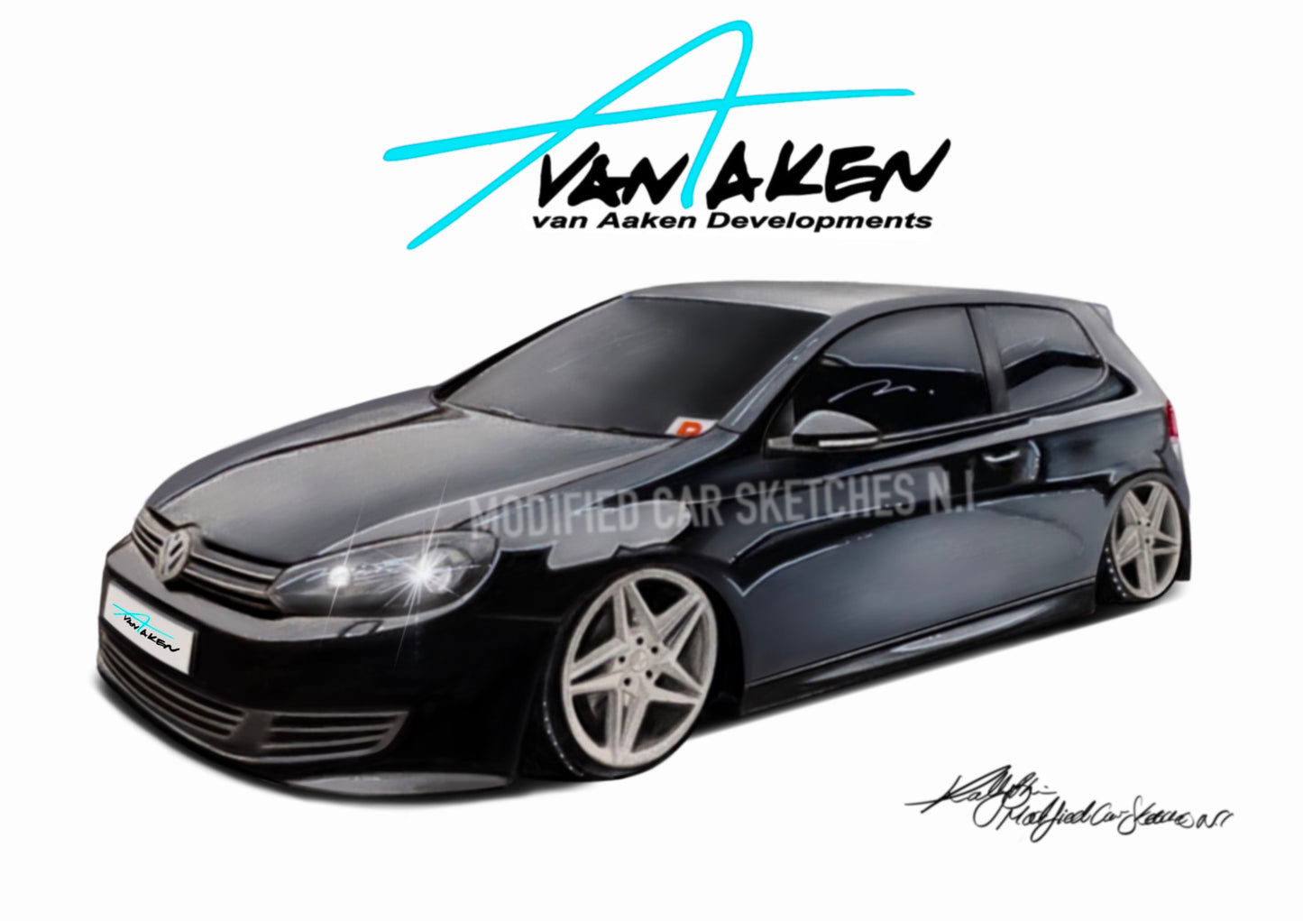 Mk6 Golf Print