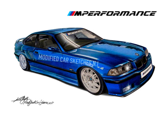 BMW E36 Print