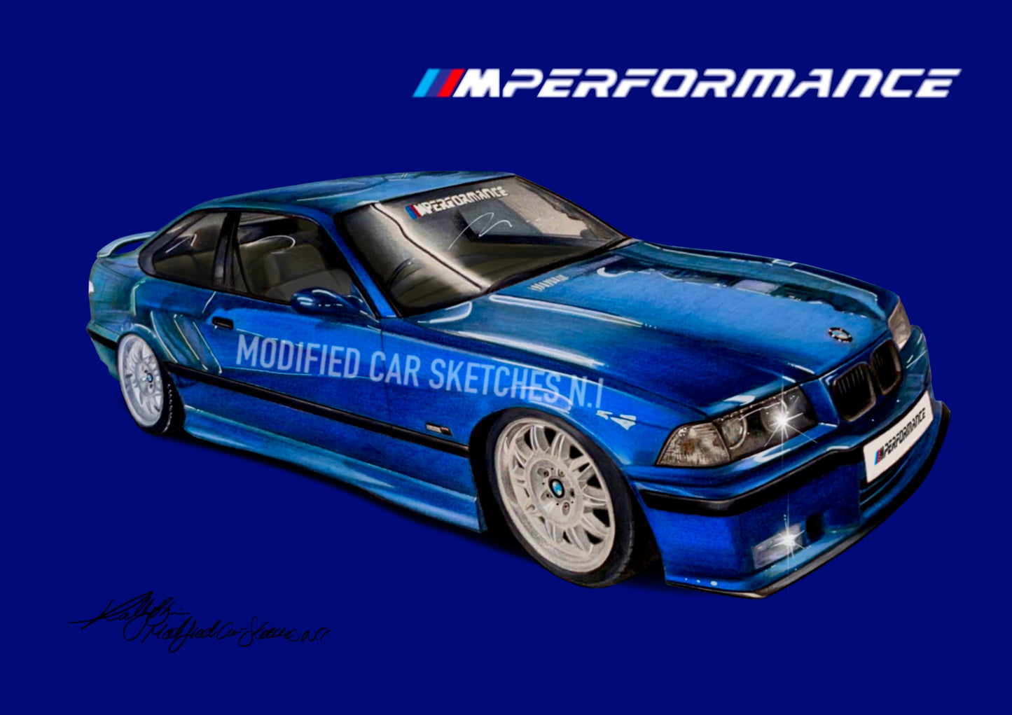 BMW E36 Print