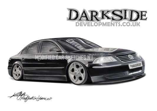 B5 Passat Print