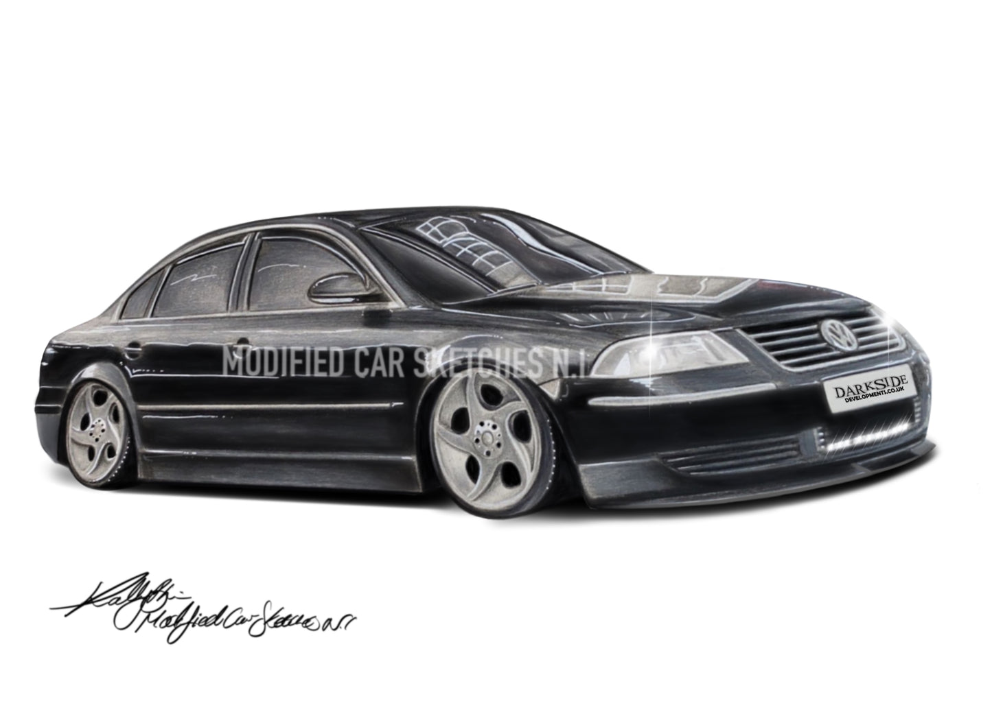 B5 Passat Print