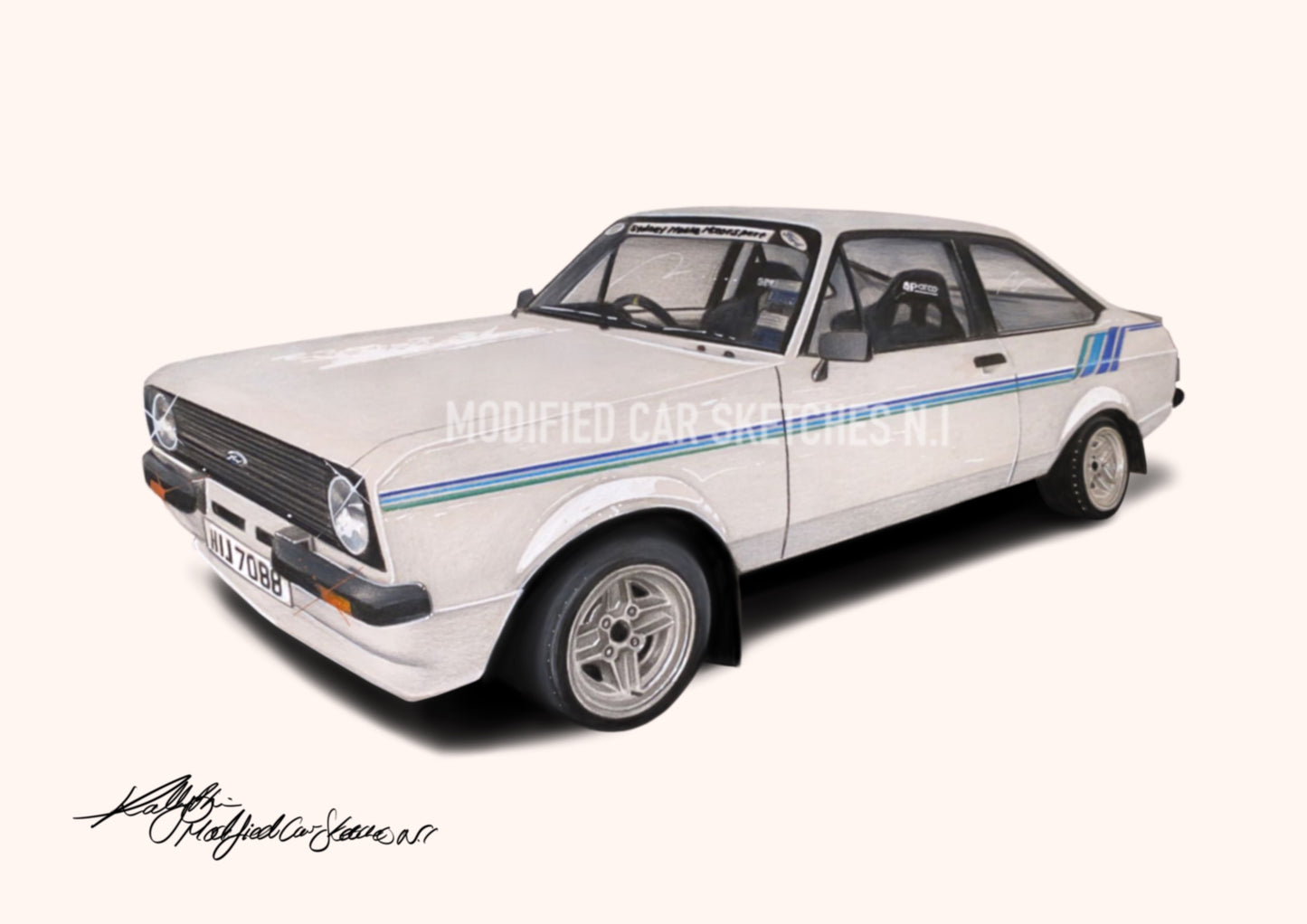 MK2 Escort Print