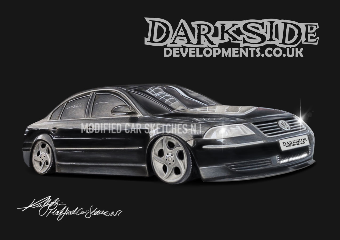 B5 Passat Print