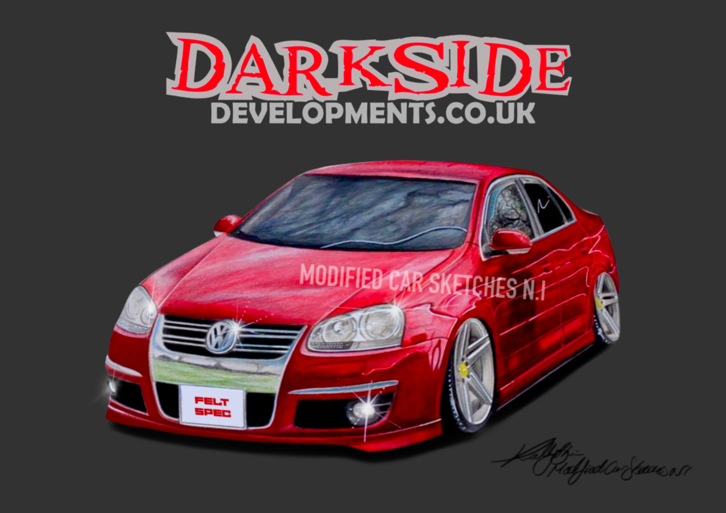 Mk5 Jetta Print