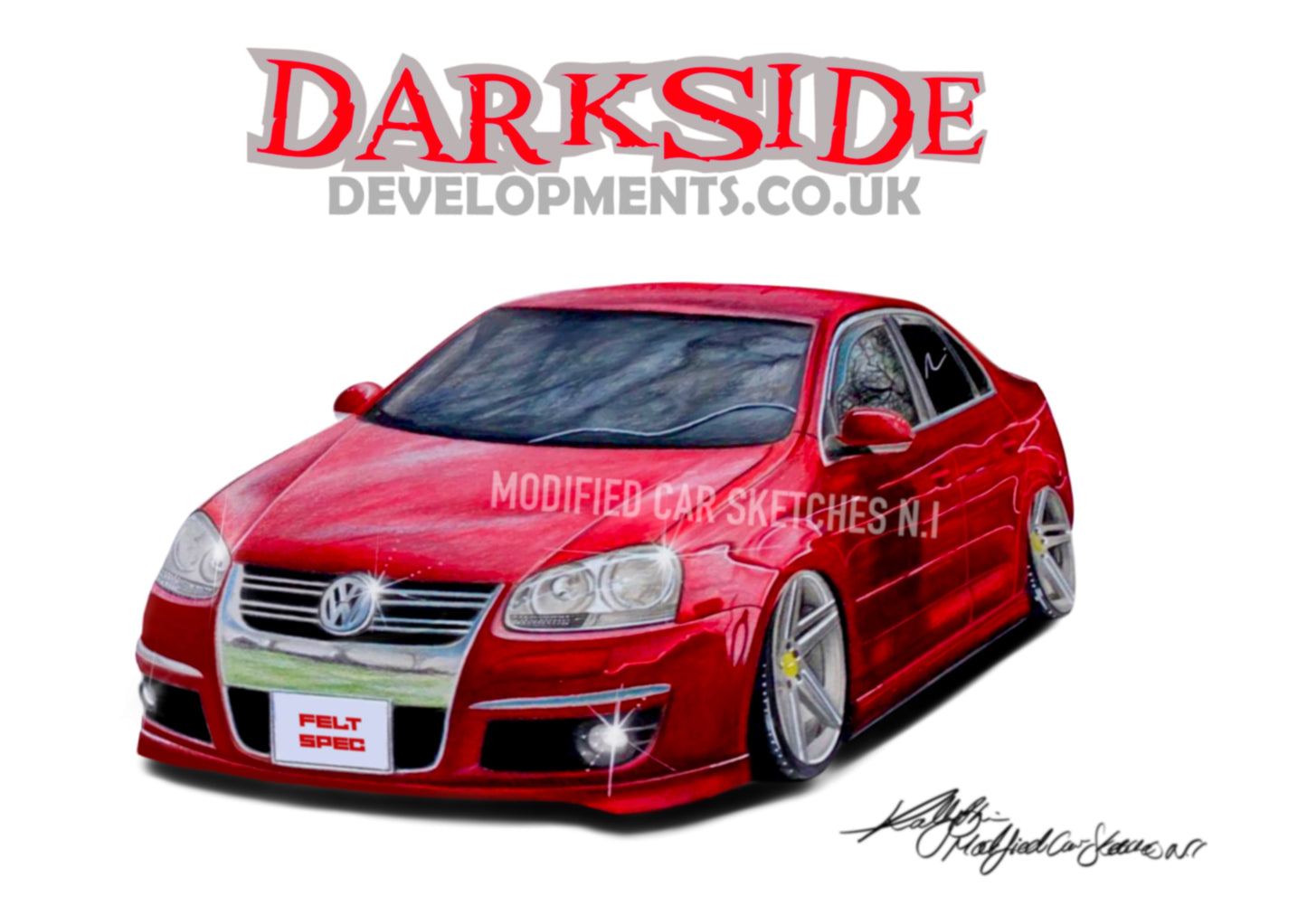 Mk5 Jetta Print