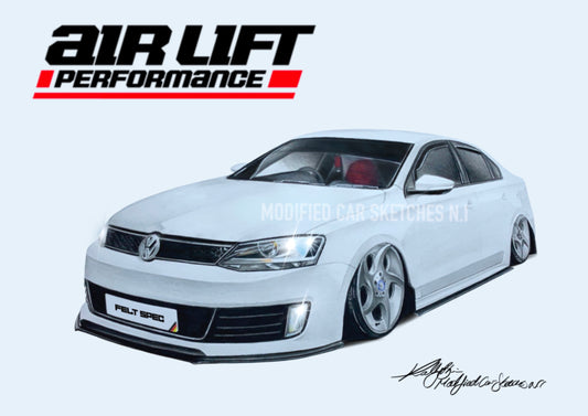 Mk6 Jetta Print