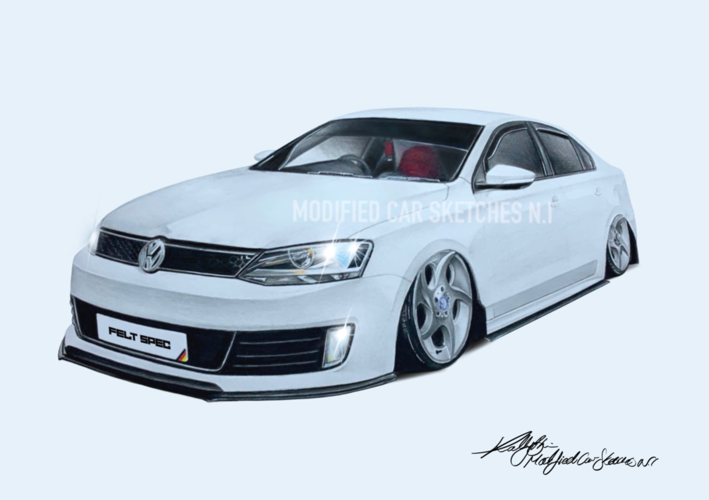 Mk6 Jetta Print