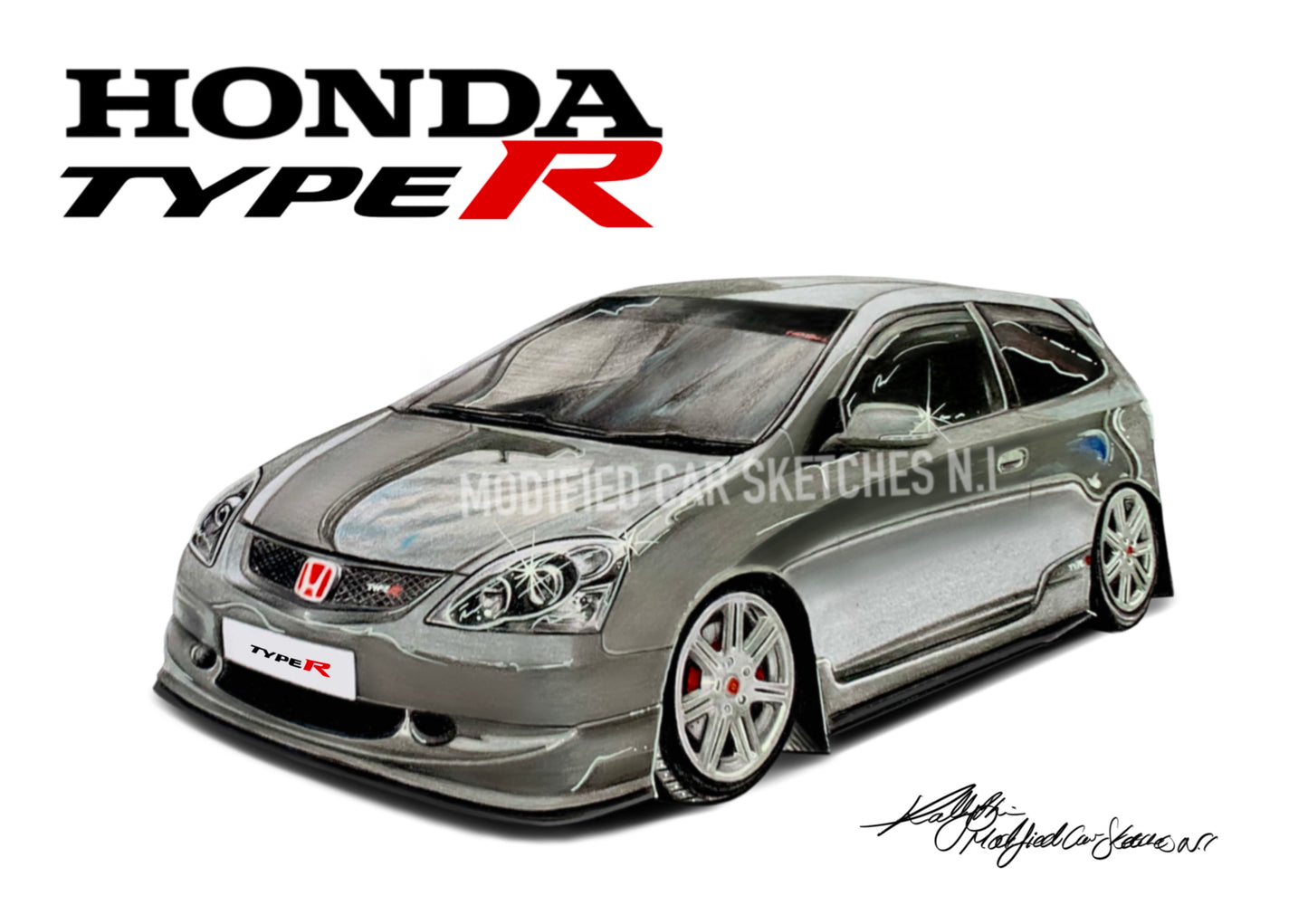 EP3 Honda Civic Print