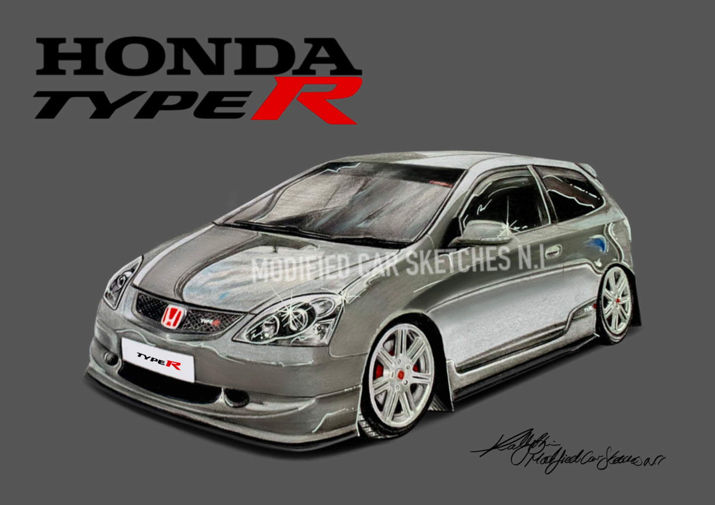 EP3 Honda Civic Print