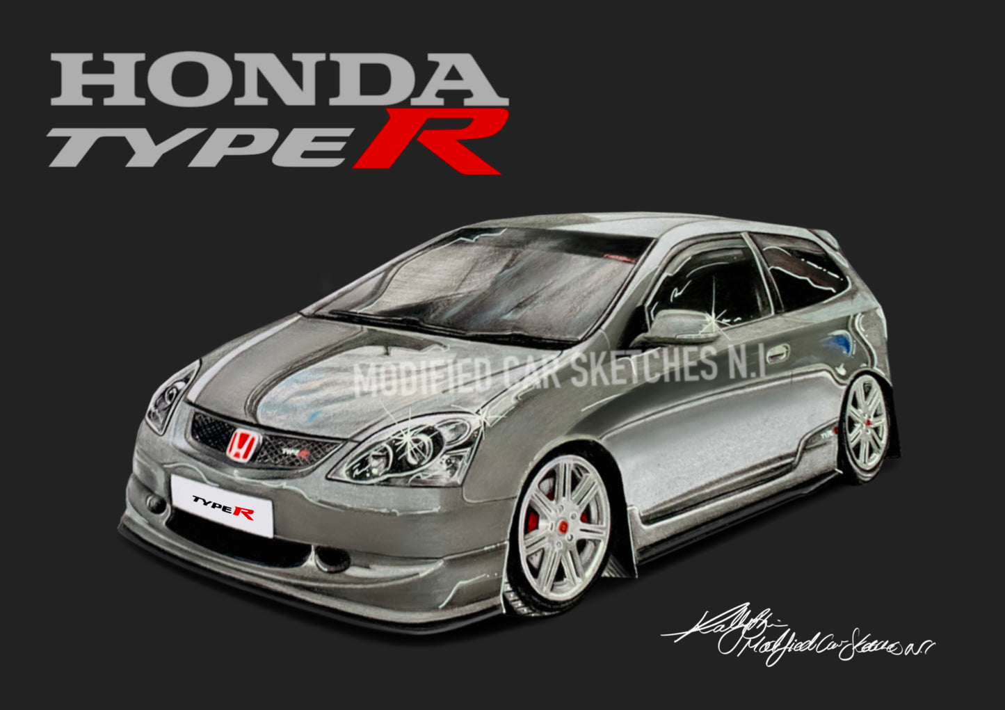 EP3 Honda Civic Print