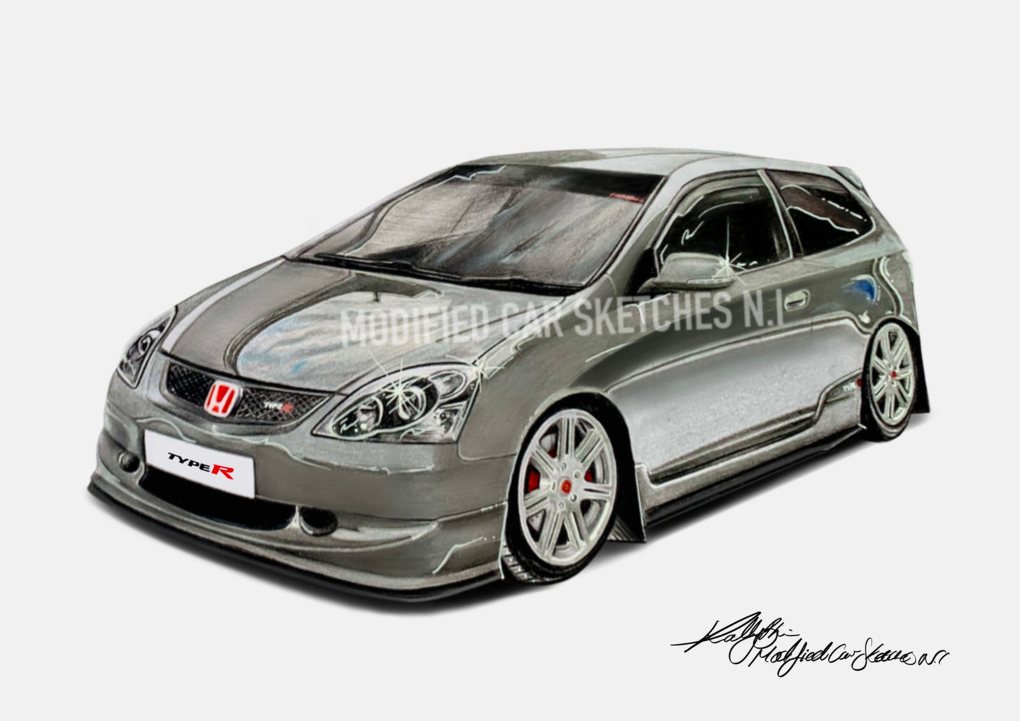 EP3 Honda Civic Print