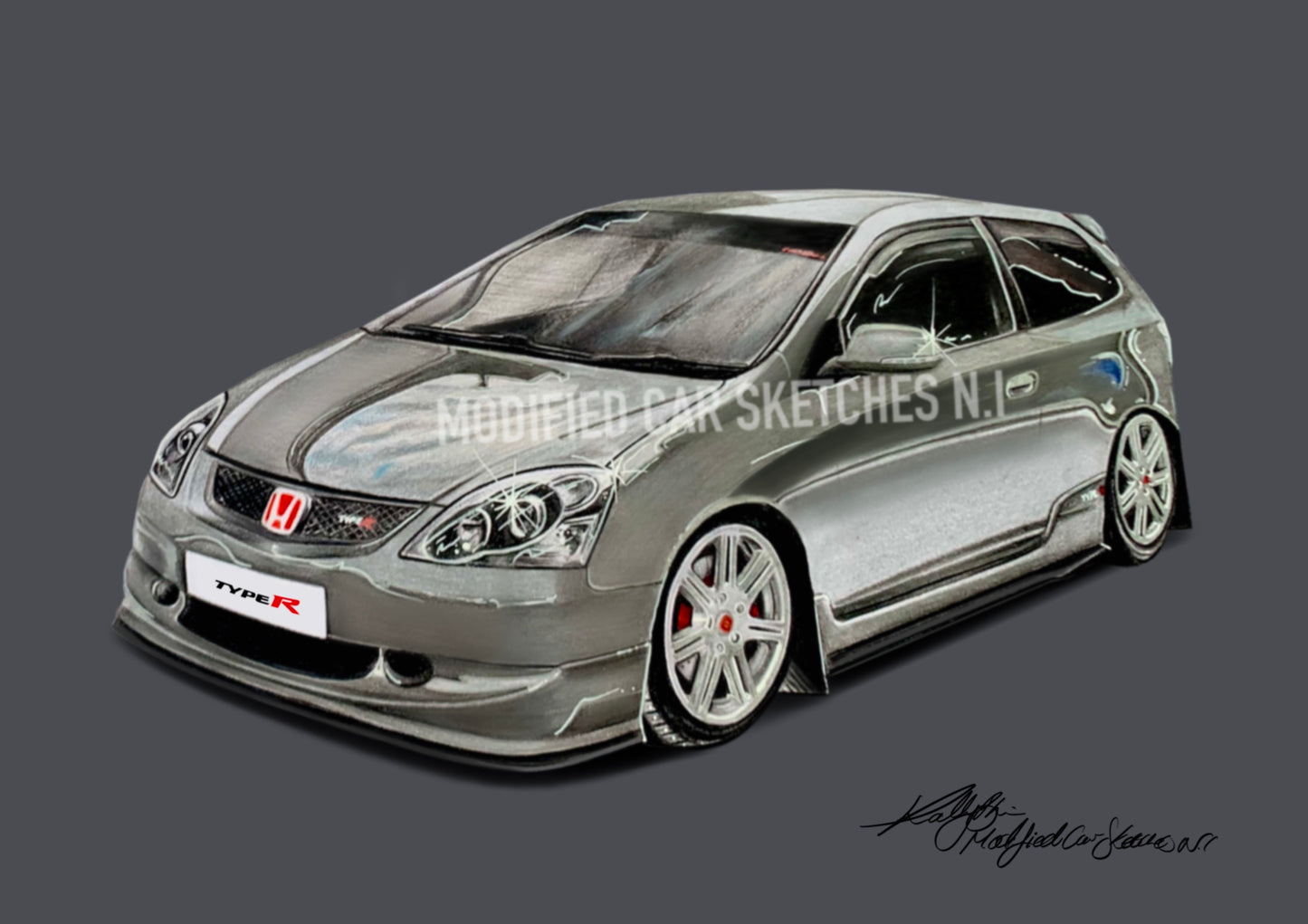 EP3 Honda Civic Print