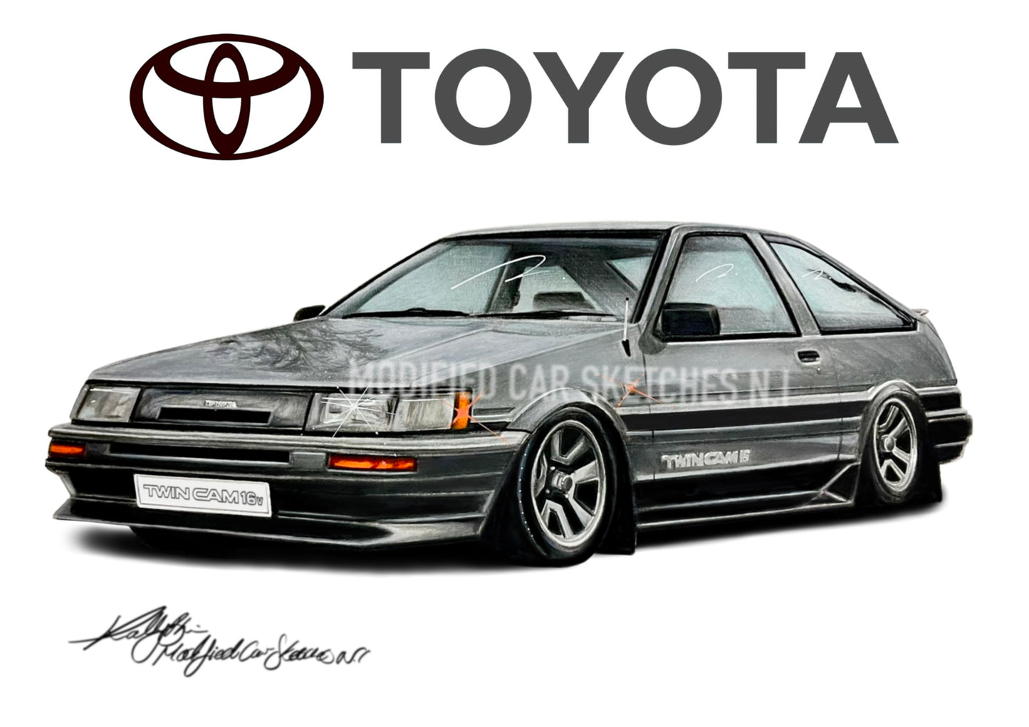 AE86 Twincam Print