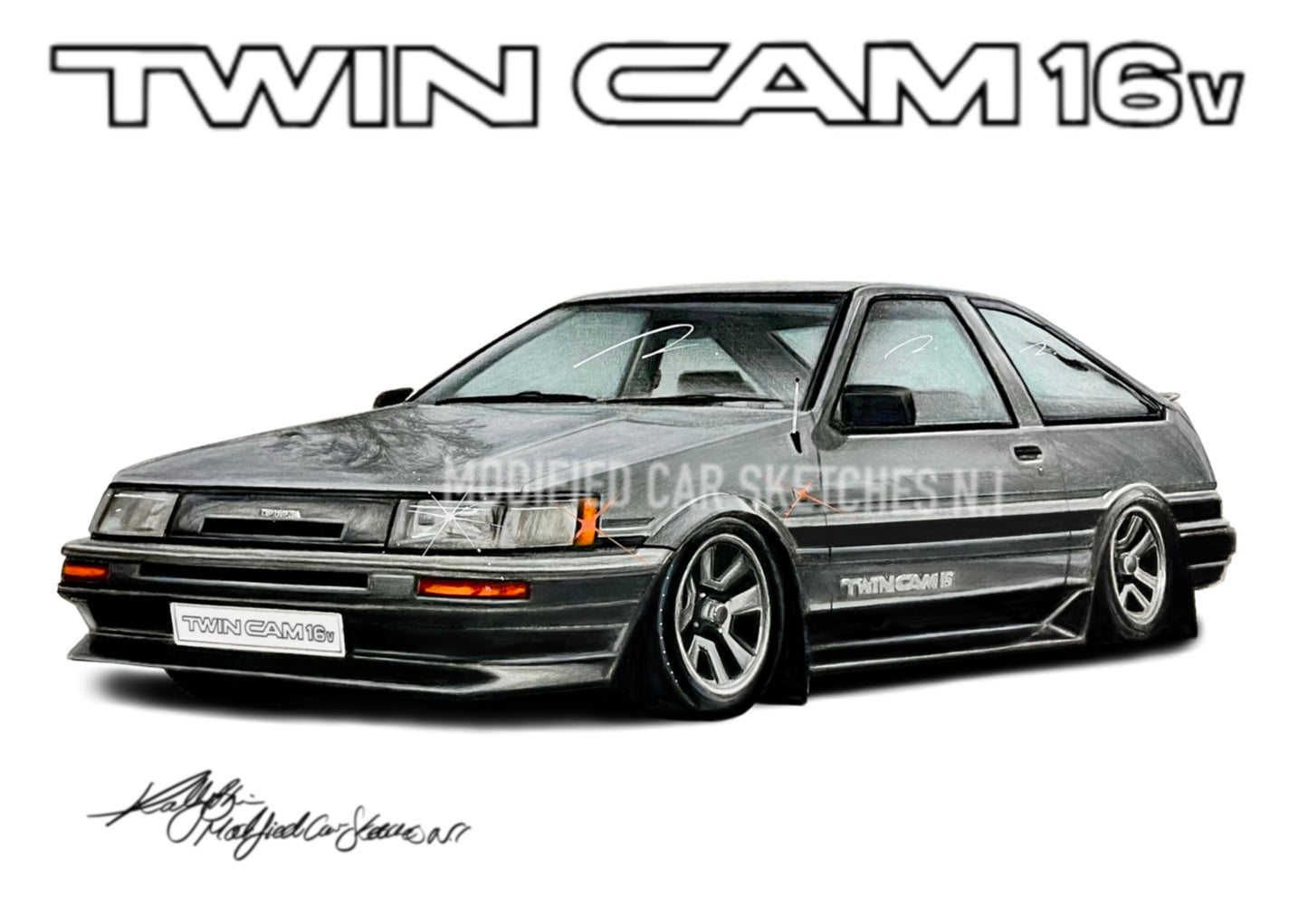 AE86 Twincam Print