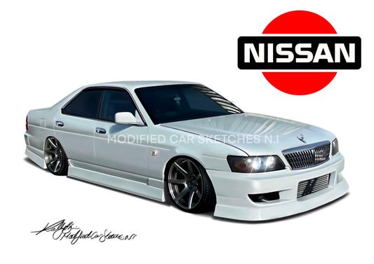 Nissan Laurel c35 Print