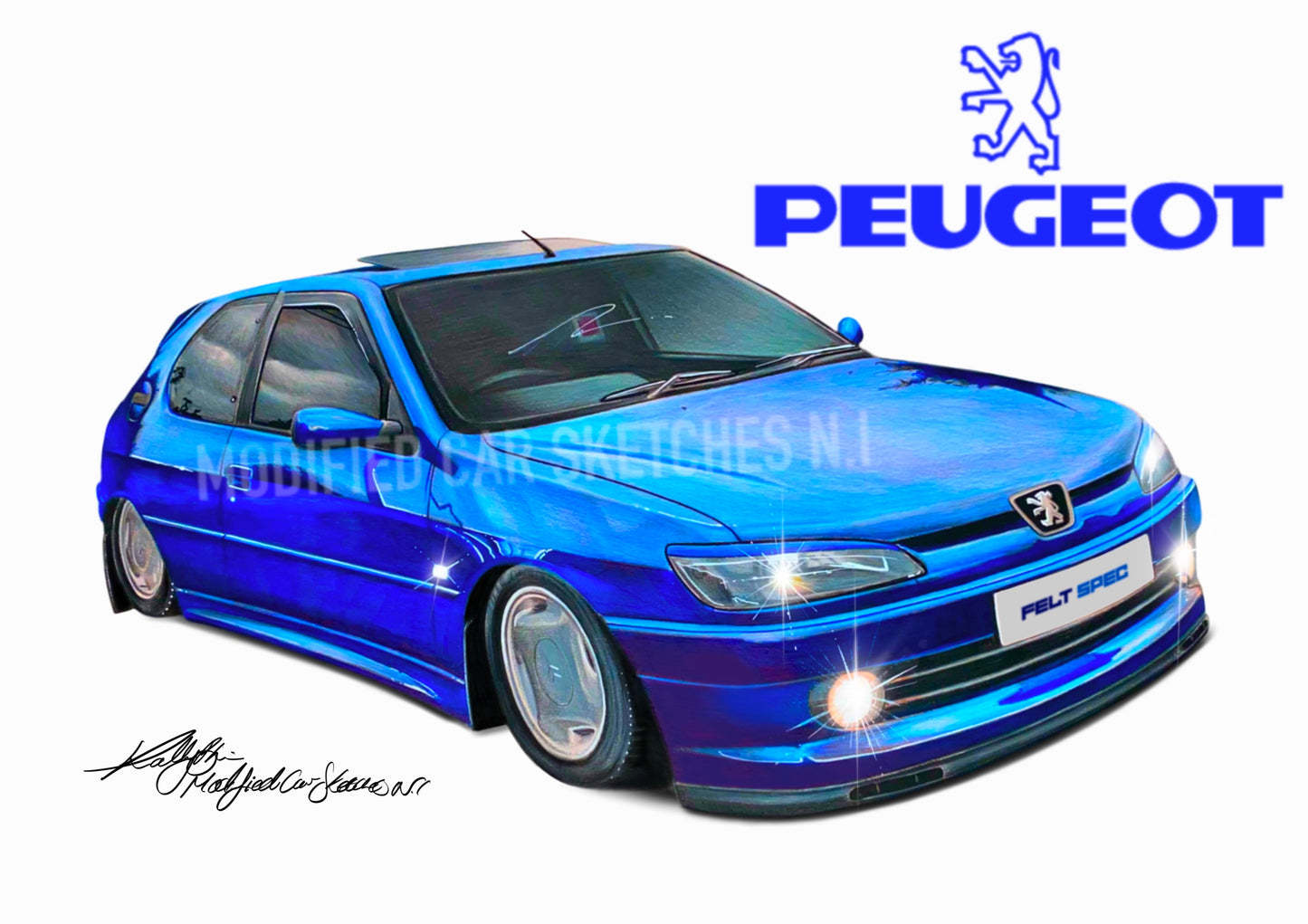 Peugeot 306 Print