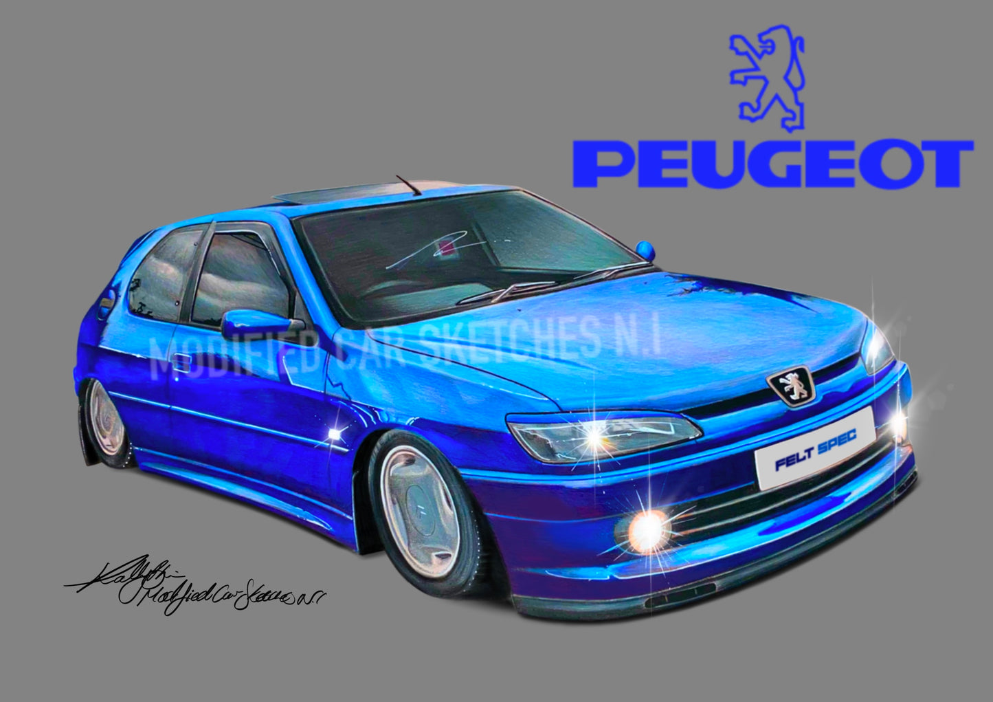 Peugeot 306 Print