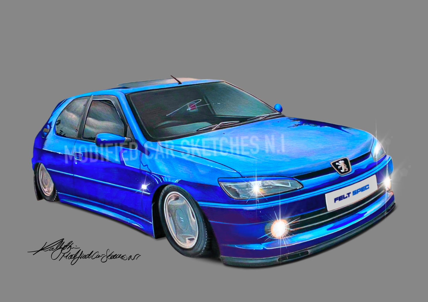 Peugeot 306 Print