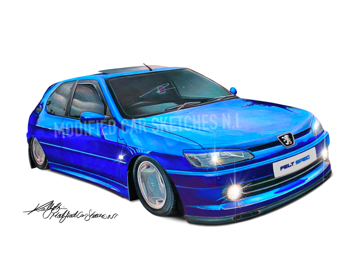 Peugeot 306 Print