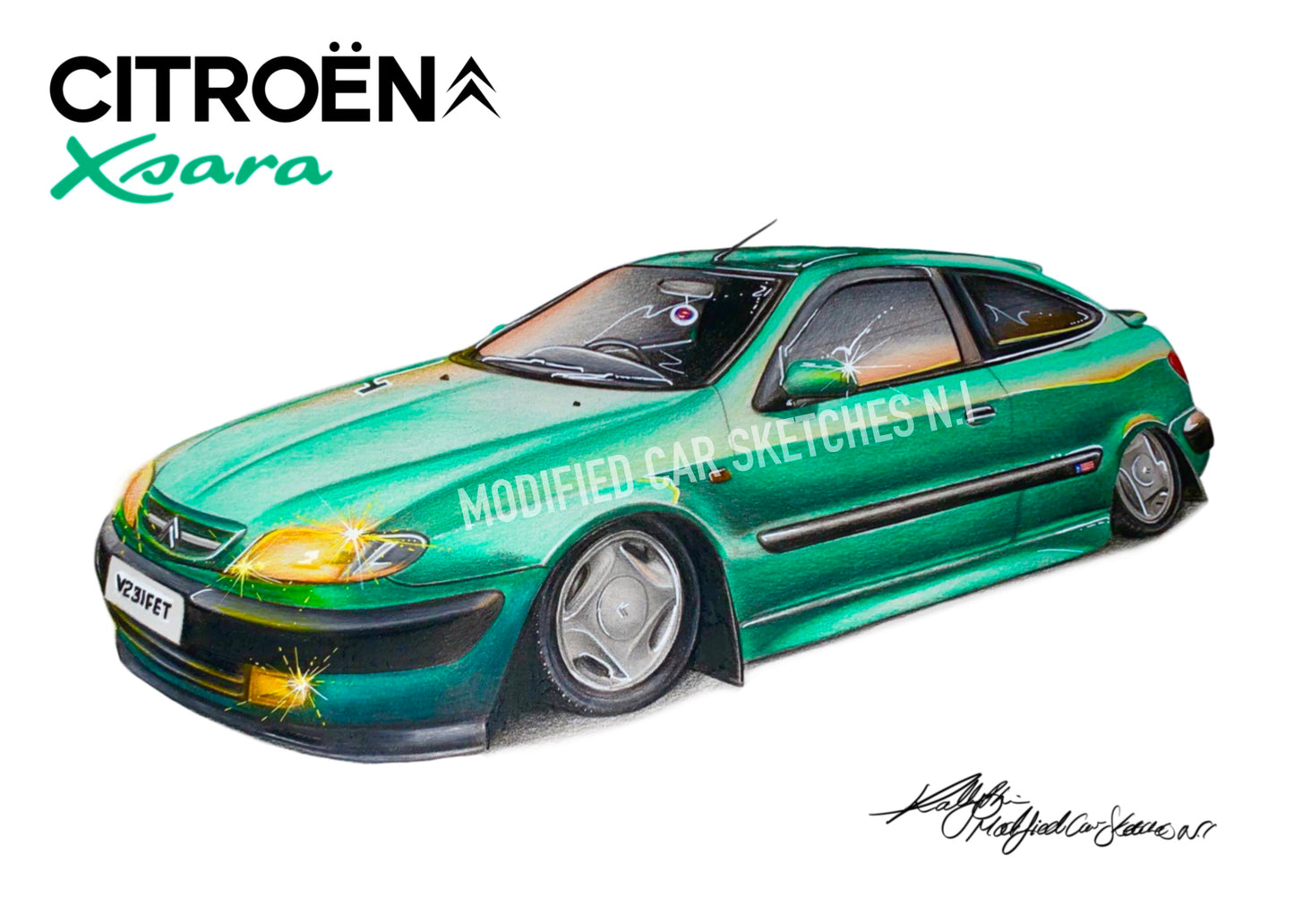 Citroen Xsara Print