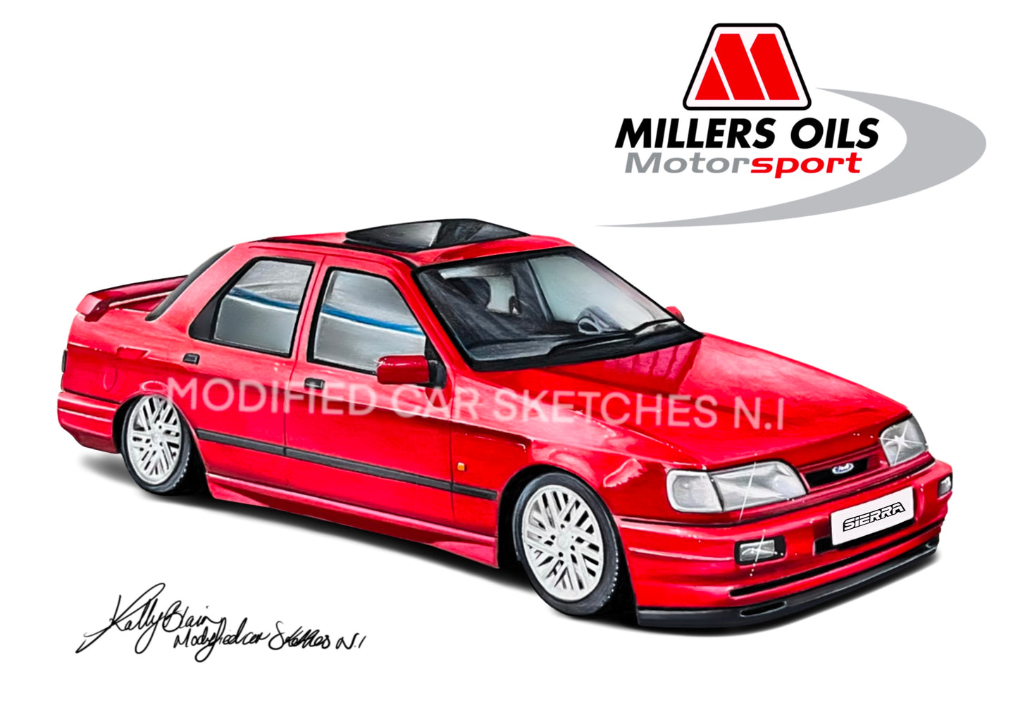 Ford Sierra Print