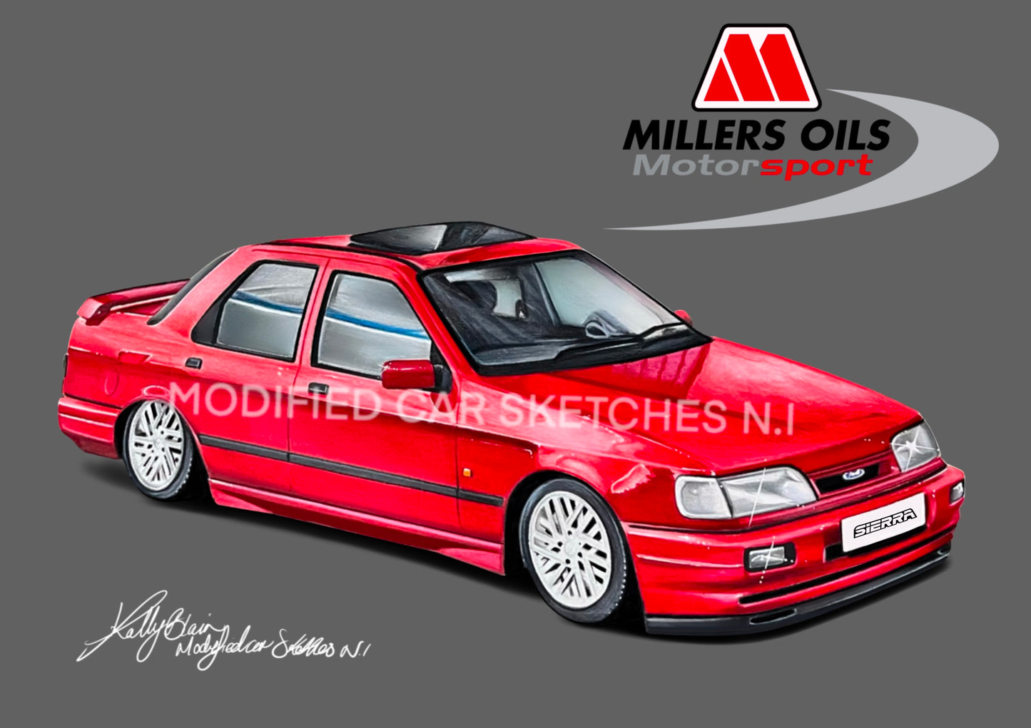 Ford Sierra Print