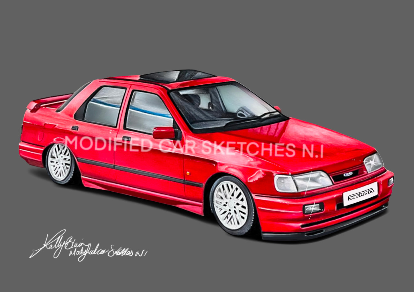 Ford Sierra Print