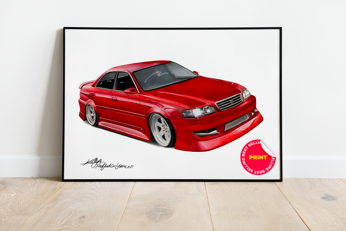 JZX100 Chaser Print