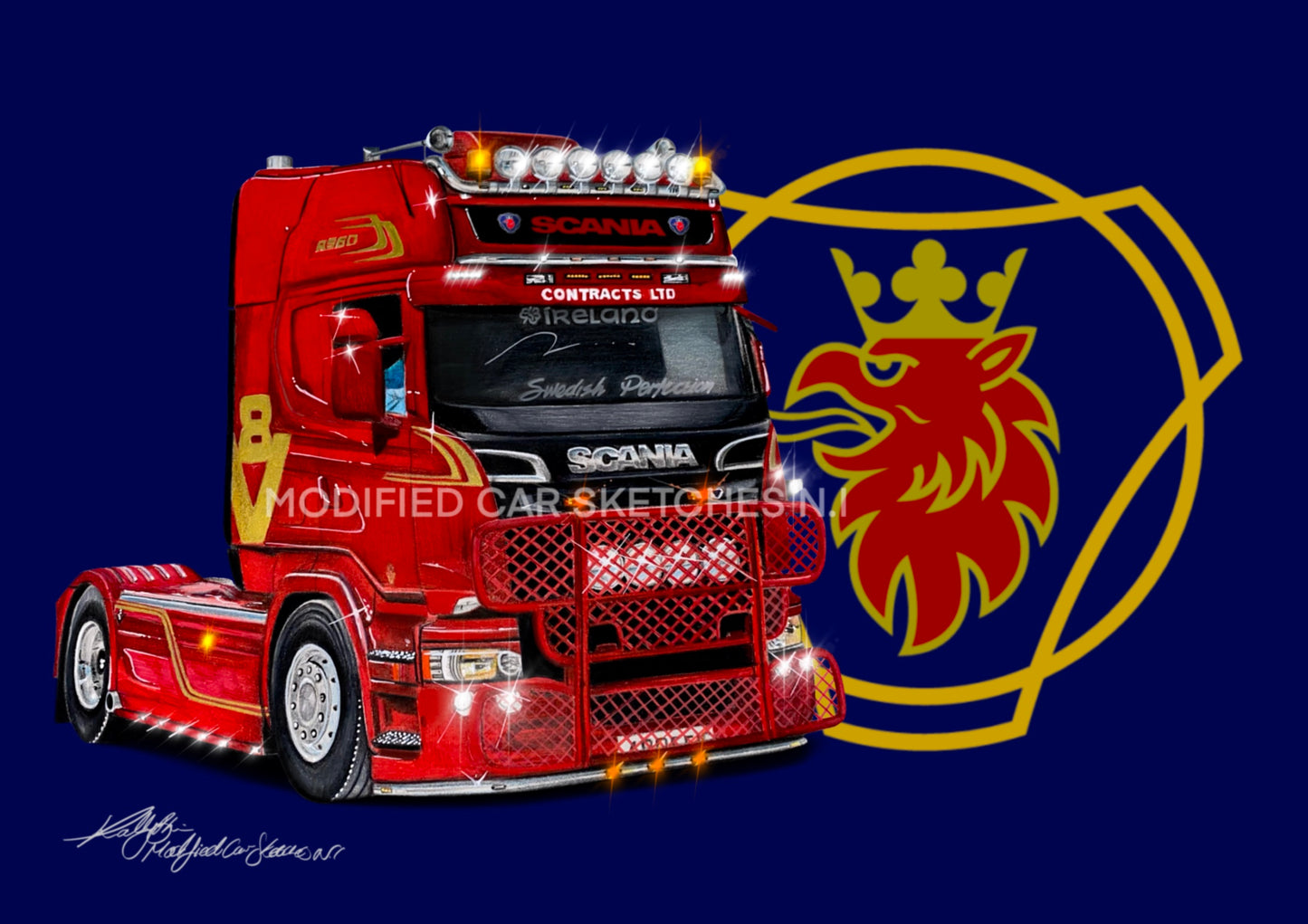 Exclusive Scania Print