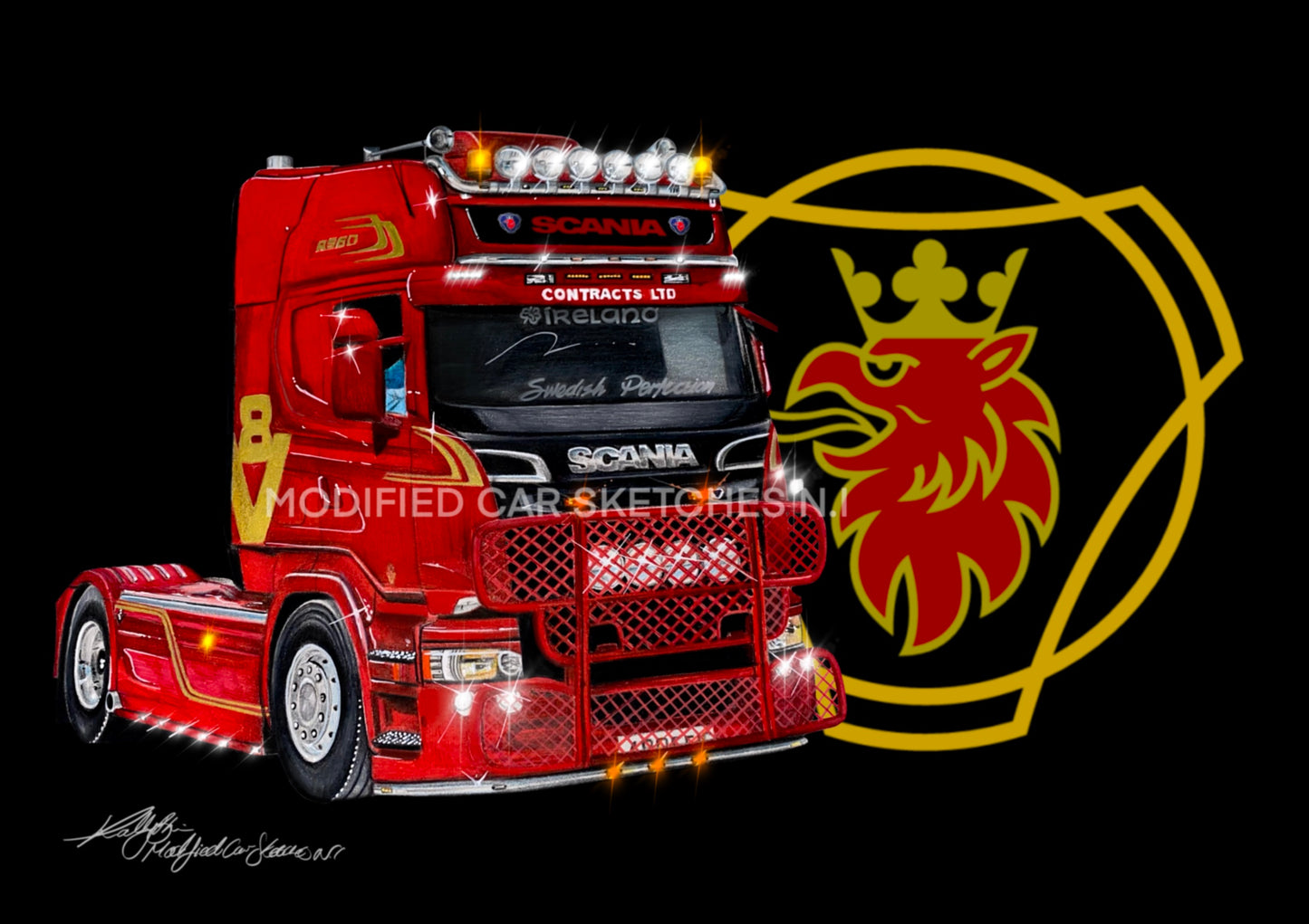 Exclusive Scania Print