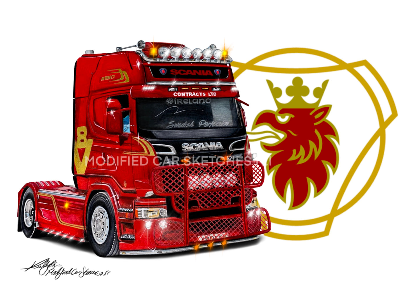 Exclusive Scania Print