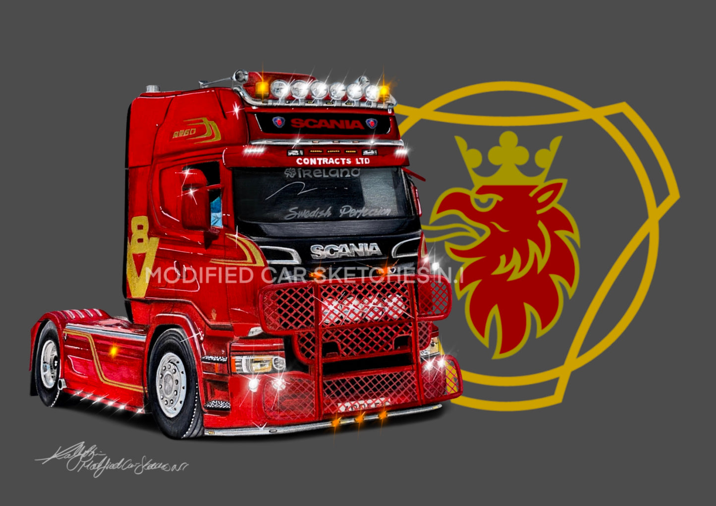 Exclusive Scania Print