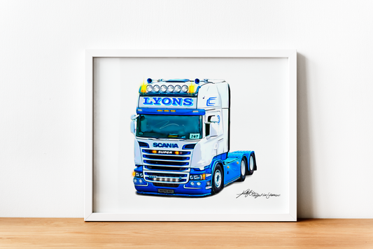 Scania R620 Print