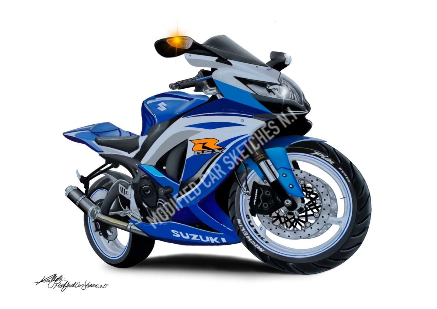 Suzuki GSX-R600 Print