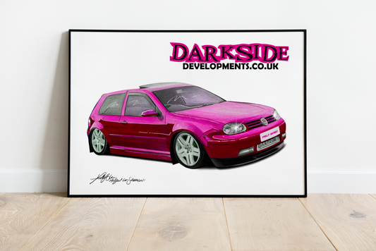 Volkswagen Golf Print