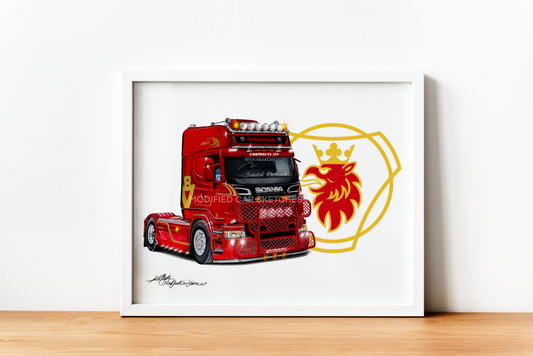 Exclusive Scania Print